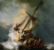 christ dans la tempête - Rembrandt