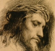 christ avec une couronne d’épines - Bloch