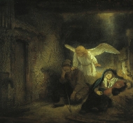 Le Rêve de St. Joseph - Rembrandt