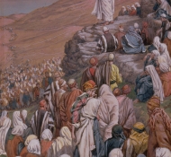 sermon sur la montagne - Tissot
