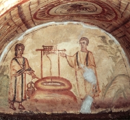 femmes au puits, Catacombe - Scala